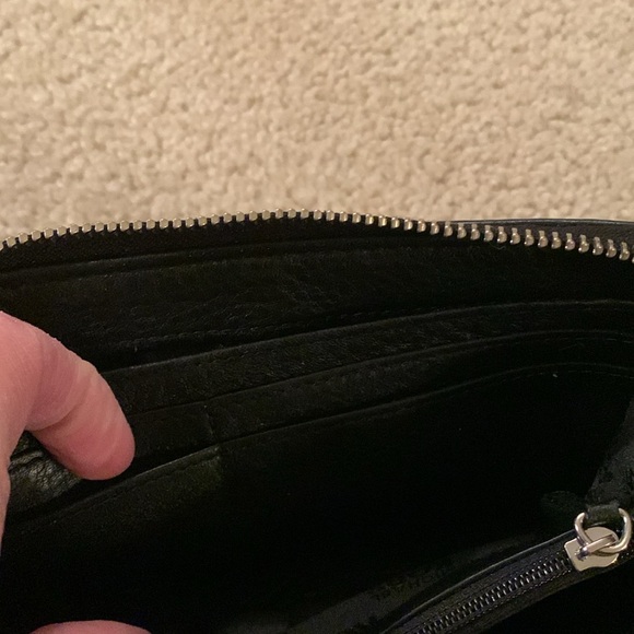 Michael Kors Black Pebble Leather Long Wallet - Like New - Picture 17 of 17